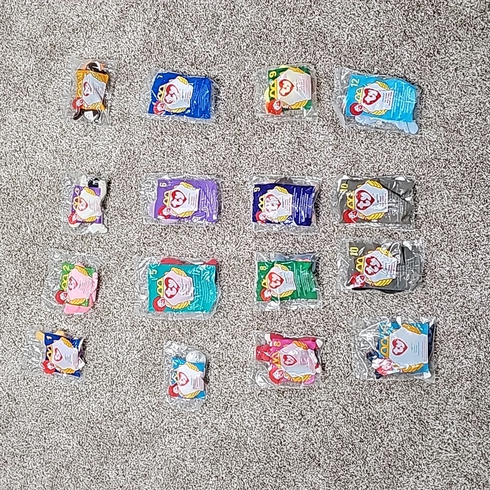 Set of TY McDonald's toys
